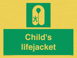 SL7256: Child's lifejacket