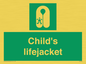 SL7256: Child's lifejacket