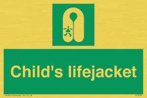 SL7256: Child's lifejacket
