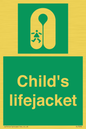 SL7256: Child's lifejacket