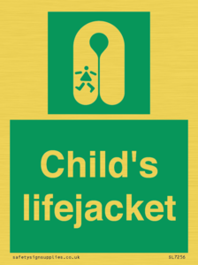 SL7256: Child's lifejacket
