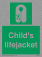 SL7256: Child's lifejacket