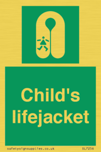 SL7256: Child's lifejacket