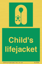 SL7256: Child's lifejacket