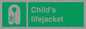 SL7256: Child's lifejacket