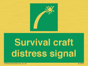 SL7259: Survival craft distress signal