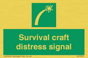 SL7259: Survival craft distress signal