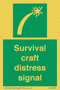 SL7259: Survival craft distress signal