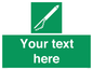 SL7282: Custom sign safe condition Line throwing appliance