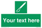 SL7282: Custom sign safe condition Line throwing appliance
