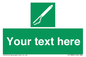 SL7282: Custom sign safe condition Line throwing appliance