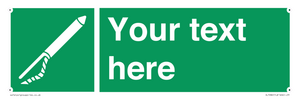 SL7282: Custom sign safe condition Line throwing appliance