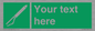 SL7282: Custom sign safe condition Line throwing appliance