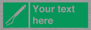 SL7282: Custom sign safe condition Line throwing appliance