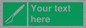 SL7282: Custom sign safe condition Line throwing appliance
