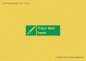SL7282: Custom sign safe condition Line throwing appliance