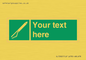 SL7282: Custom sign safe condition Line throwing appliance