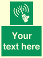 SL7283: Custom sign safe condition 2way VHF radio