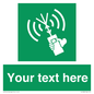 SL7283: Custom sign safe condition 2way VHF radio