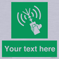 SL7283: Custom sign safe condition 2way VHF radio