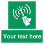 SL7283: Custom sign safe condition 2way VHF radio