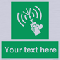 SL7283: Custom sign safe condition 2way VHF radio