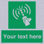 SL7283: Custom sign safe condition 2way VHF radio