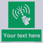 SL7283: Custom sign safe condition 2way VHF radio