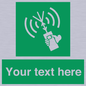 SL7283: Custom sign safe condition 2way VHF radio