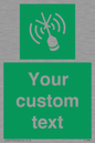SL7284: Custom sign safe condition Emergency position beacon