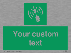 SL7284: Custom sign safe condition Emergency position beacon