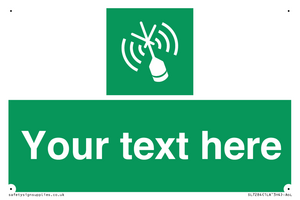 SL7284: Custom sign safe condition Emergency position beacon