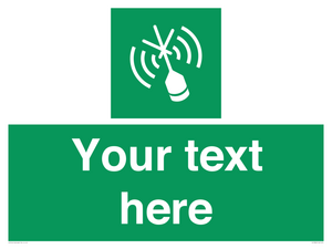 SL7284: Custom sign safe condition Emergency position beacon
