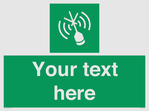 SL7284: Custom sign safe condition Emergency position beacon