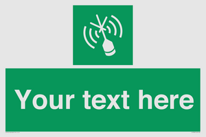 SL7284: Custom sign safe condition Emergency position beacon