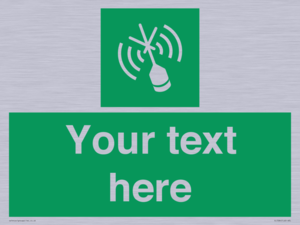 SL7284: Custom sign safe condition Emergency position beacon