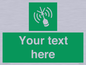SL7284: Custom sign safe condition Emergency position beacon