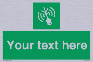 SL7284: Custom sign safe condition Emergency position beacon