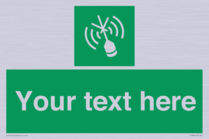 SL7284: Custom sign safe condition Emergency position beacon