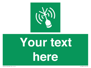 SL7284: Custom sign safe condition Emergency position beacon