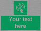 SL7284: Custom sign safe condition Emergency position beacon
