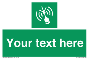 SL7284: Custom sign safe condition Emergency position beacon