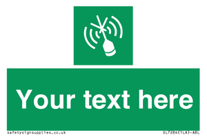 SL7284: Custom sign safe condition Emergency position beacon