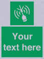 SL7284: Custom sign safe condition Emergency position beacon
