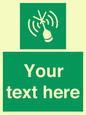 SL7284: Custom sign safe condition Emergency position beacon