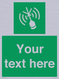 SL7284: Custom sign safe condition Emergency position beacon