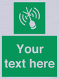 SL7284: Custom sign safe condition Emergency position beacon