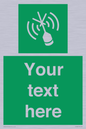 SL7284: Custom sign safe condition Emergency position beacon