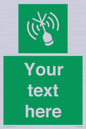 SL7284: Custom sign safe condition Emergency position beacon