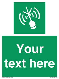 SL7284: Custom sign safe condition Emergency position beacon